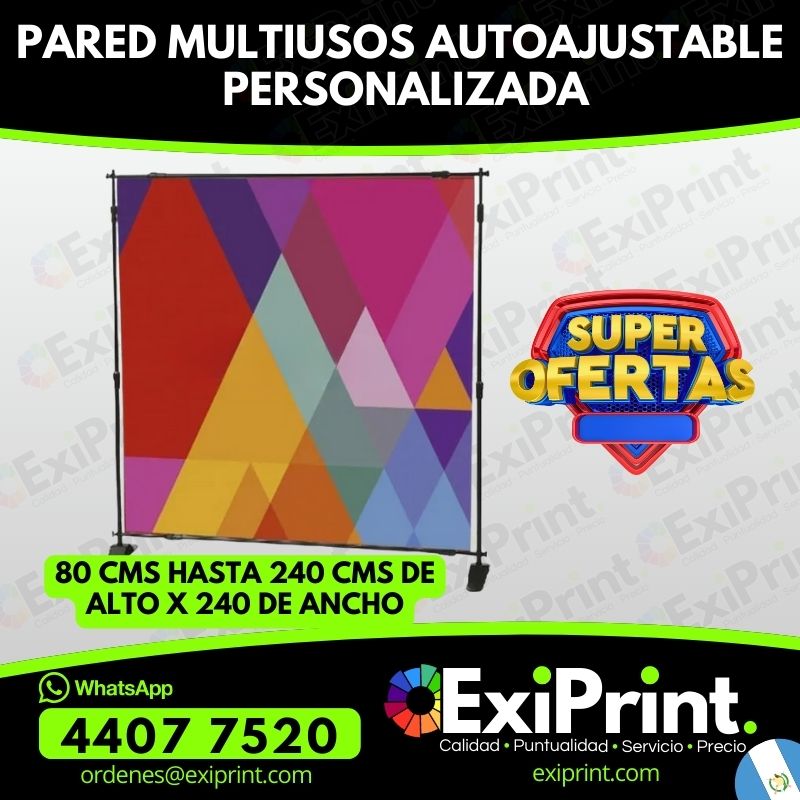 Oferta de pared multiusos autoajustable